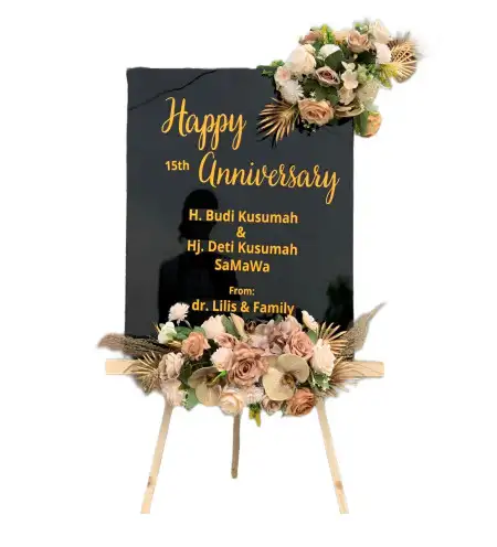 Papan Bunga Akrilik Limbangan